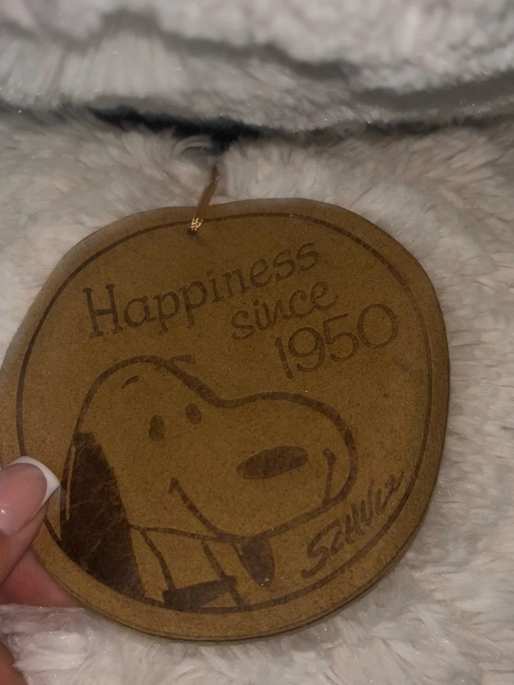 Jumbo snoopy plush